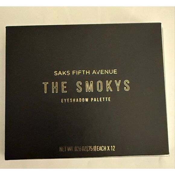 Saks Fifth Avenue THE SMOKYS Eyeshadow Palette NEW IN BOX WITH TAGS - Picture 1 of 4